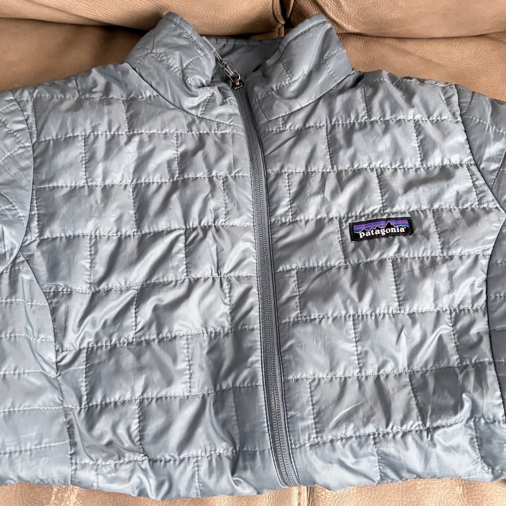 Patagonia Nano Puff Jacket Women’s Large Sage Green Insulated